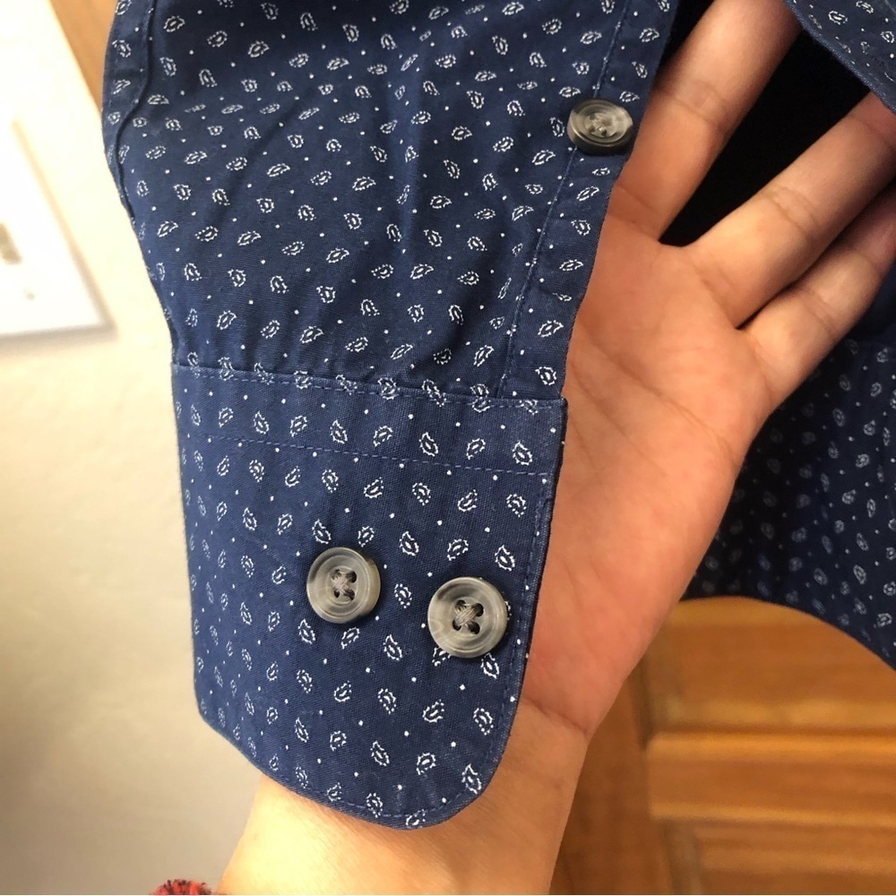 BAR III/Men’s Button Up Shirt/ Slim Fit / Easy Care/ 17-17.5 / 34-35 / XL - Picture 3 of 11